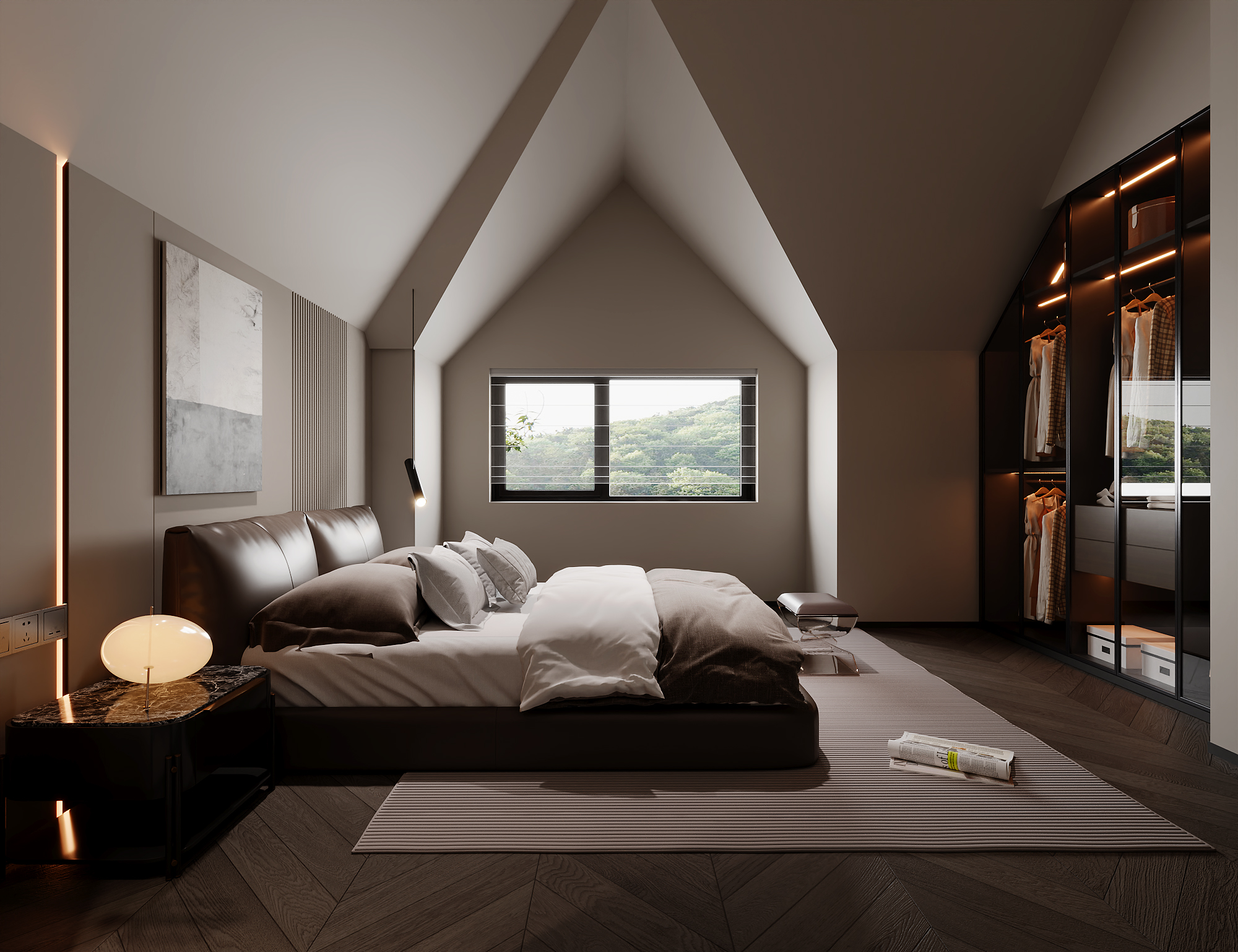 Mitcham VR render — master bedroom