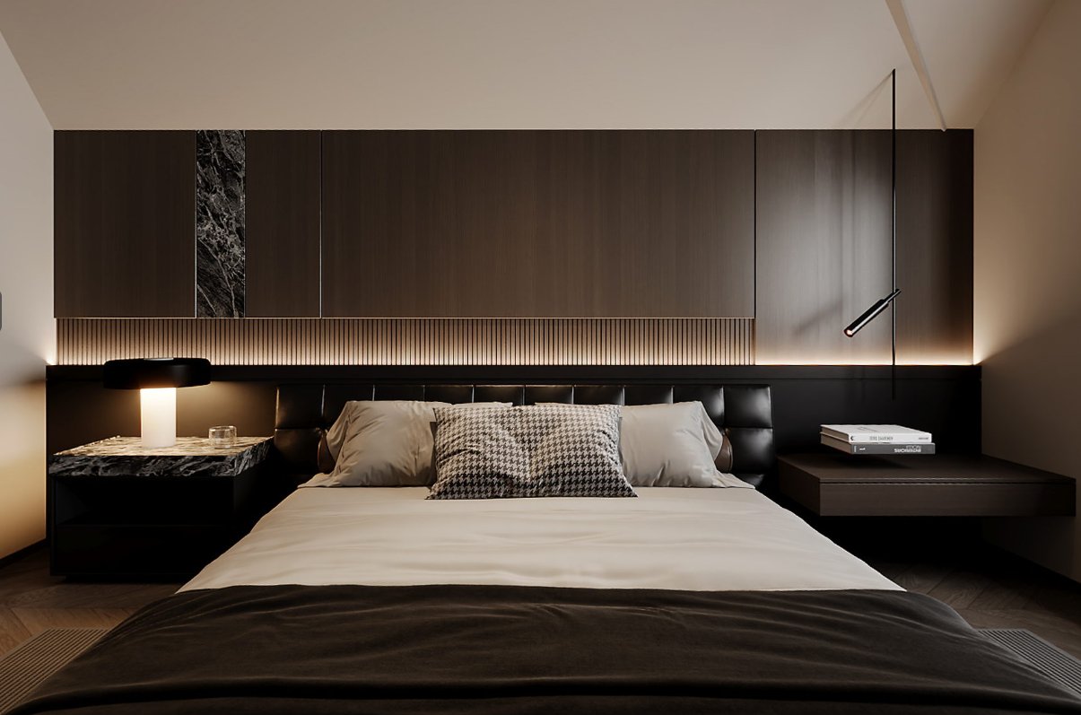 Mitcham VR render — ensuite bedroom